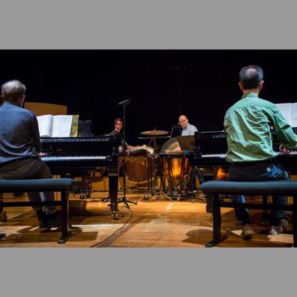 Het Collectief # Sonata for 2 Pianos and Percussion, B. BARTOK (c) Guy Buys